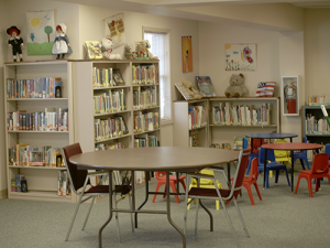 Children's section of Library