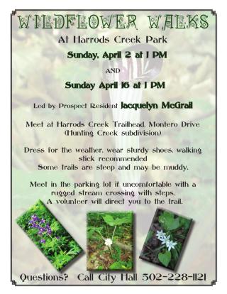 wildflower walks banner